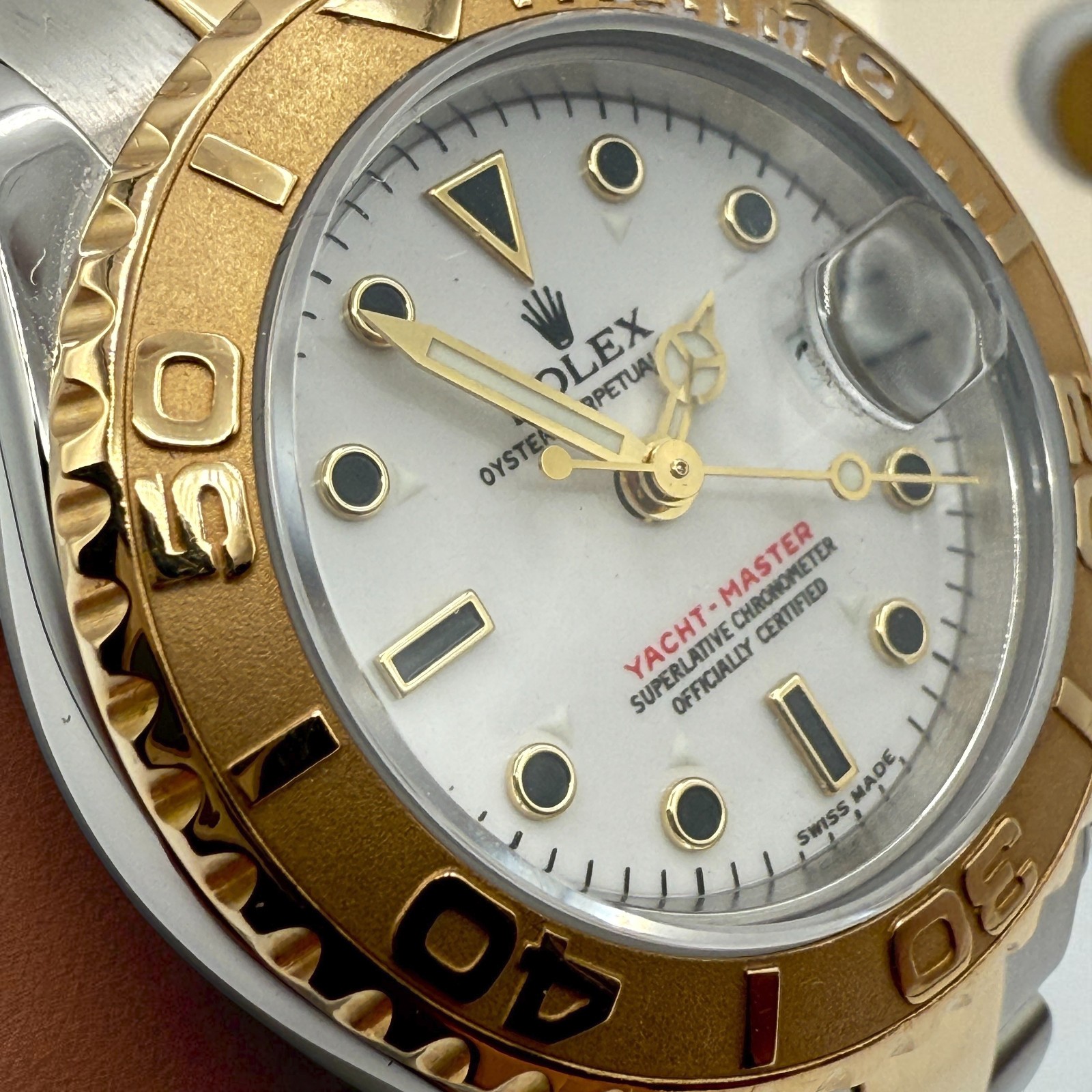 2003 Rolex Yacht Master 29mm–Ref # 169623–Two-Tone Steel & 18k Gold–Complete Set
