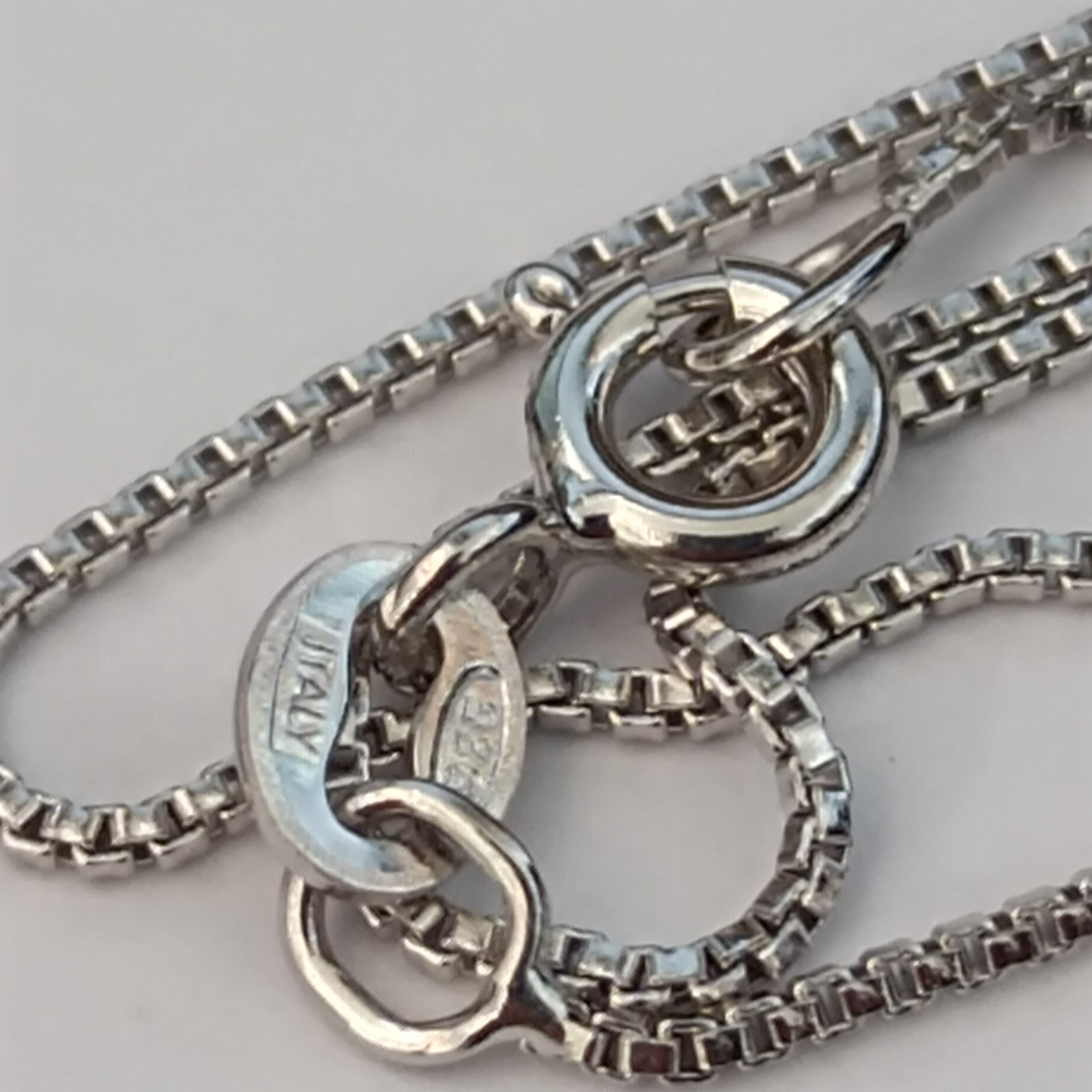 Ten Commandments Necklace Sterling Silver Torah Judaica Faith Men Women Gift VTG