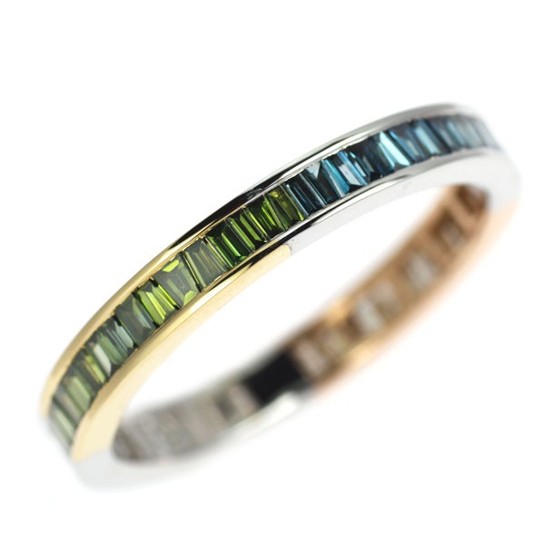 GSTV K18YG/WG/PG diamond ring 0.70ct – Auth free shipping from Japan- Auth SELBY