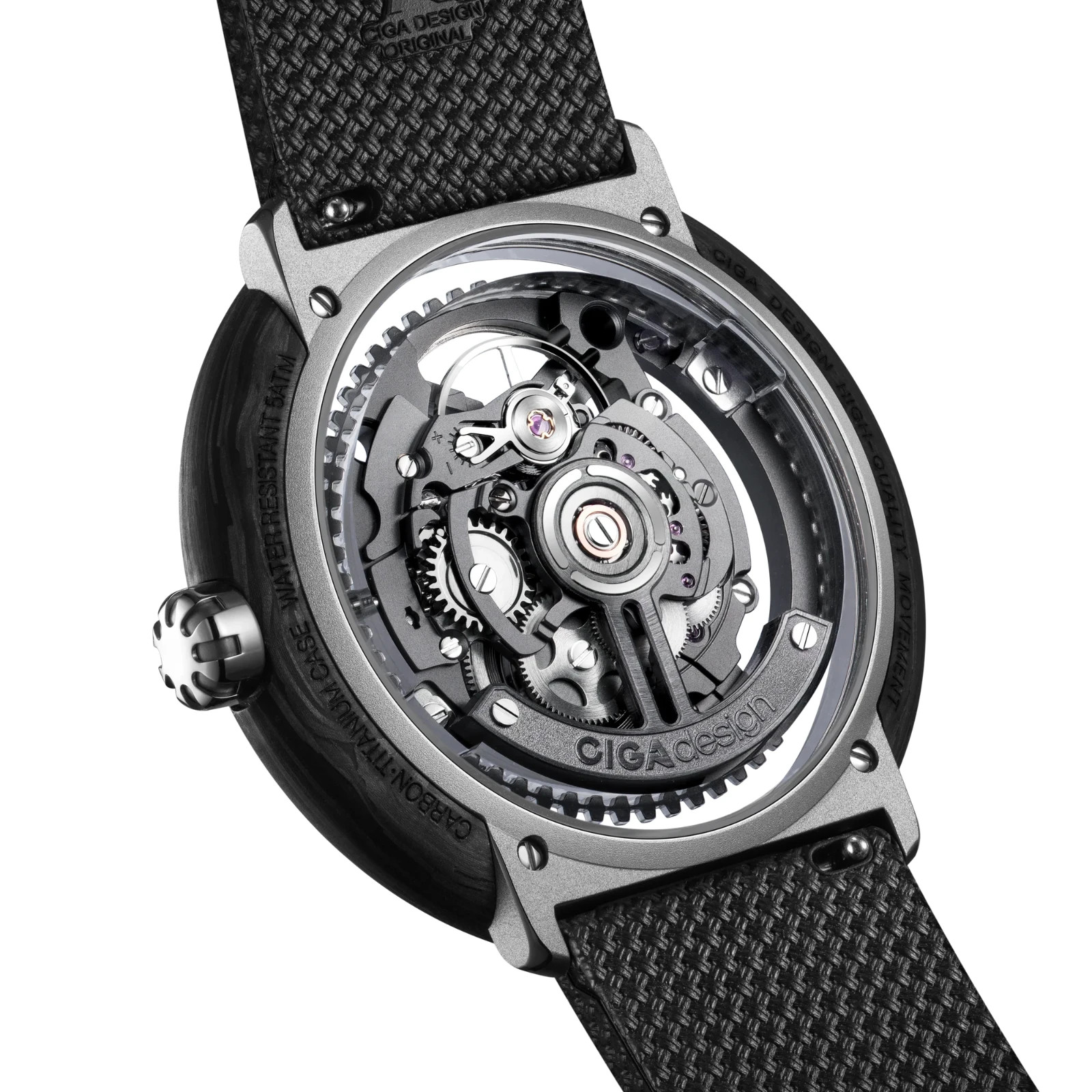 NEW CIGA Design Vector Automatic Skeleton Mechanical Watch