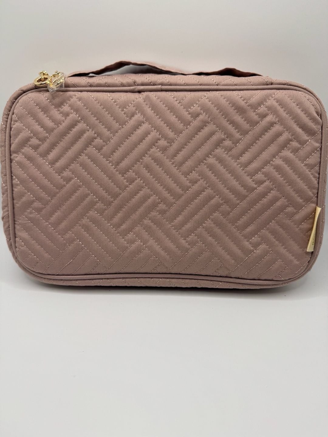 BAGSMART Quilted Travel Jewelry Organizer Case