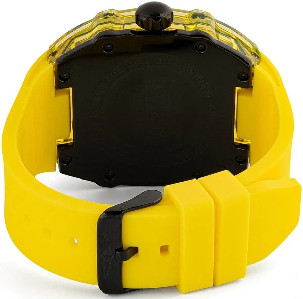 Invicta Men’s Racing 48.5mm VH61 Quartz Yellow Watch IN-48721