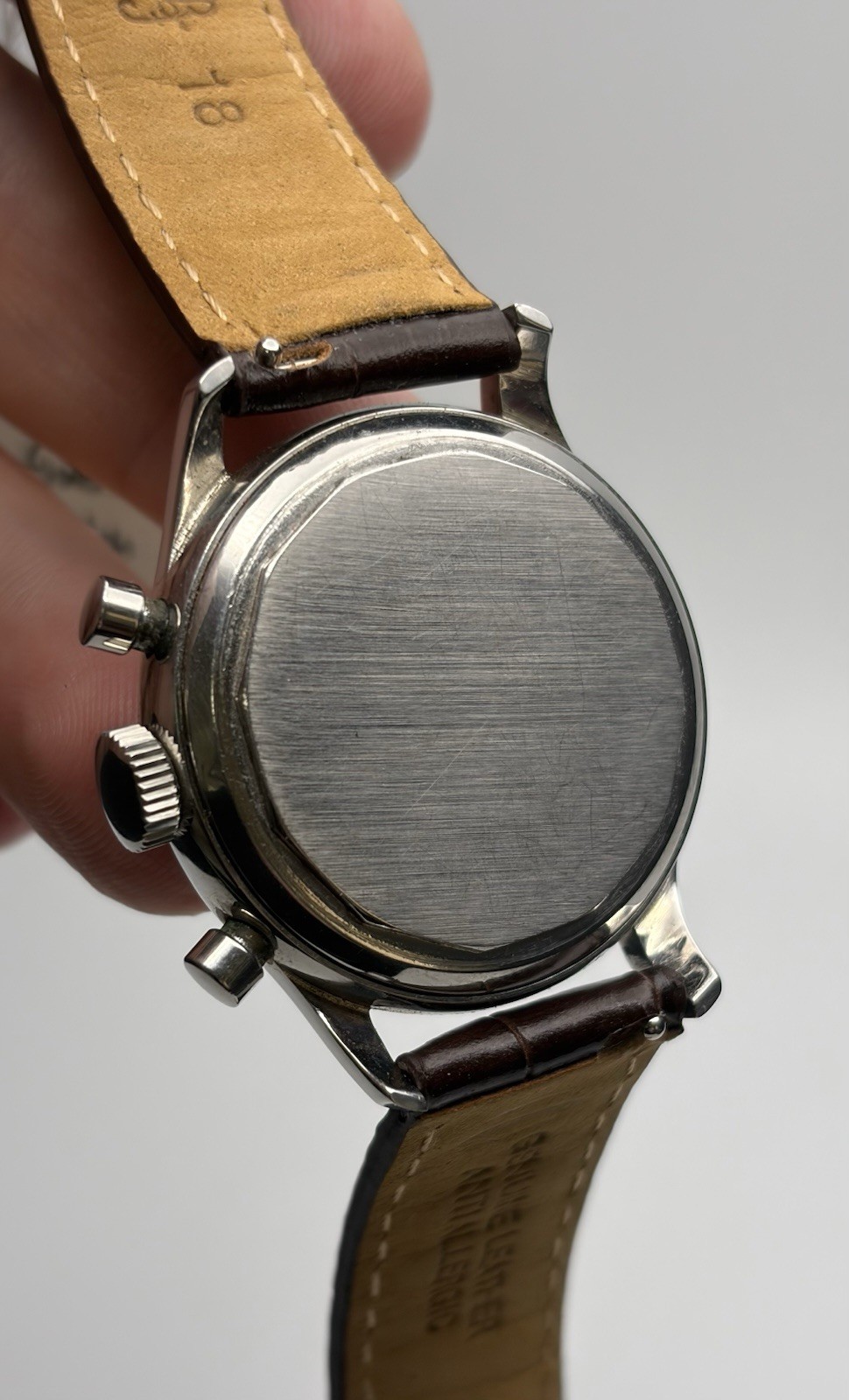 1960s Wittnauer 235T Chronograph – Valjoux 72, Blued Hands – Check It Out!