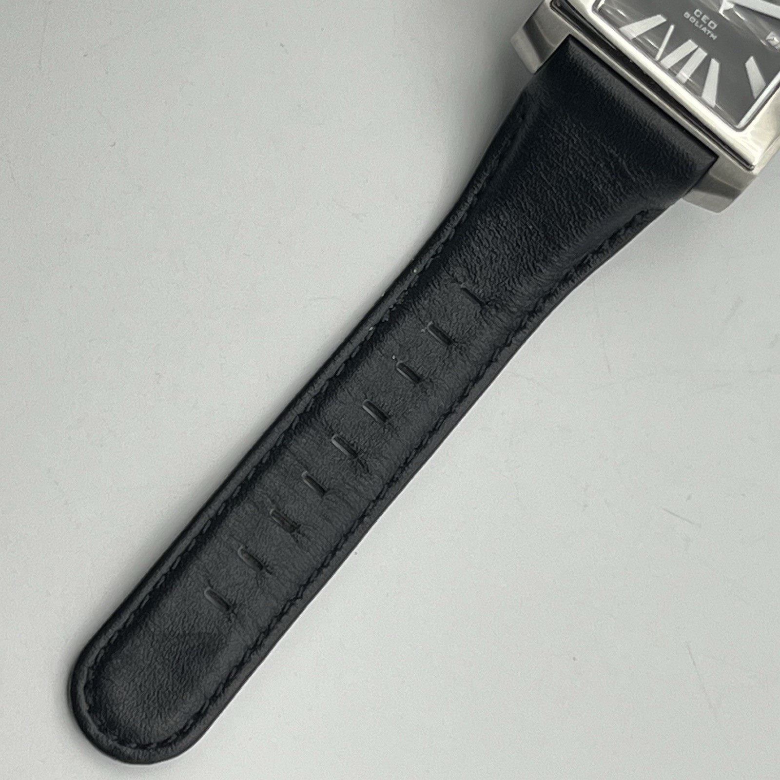 TW Steel CEO Goliath Men’s Watch – Black Strap – CE3004 – NEEDS BATTERY