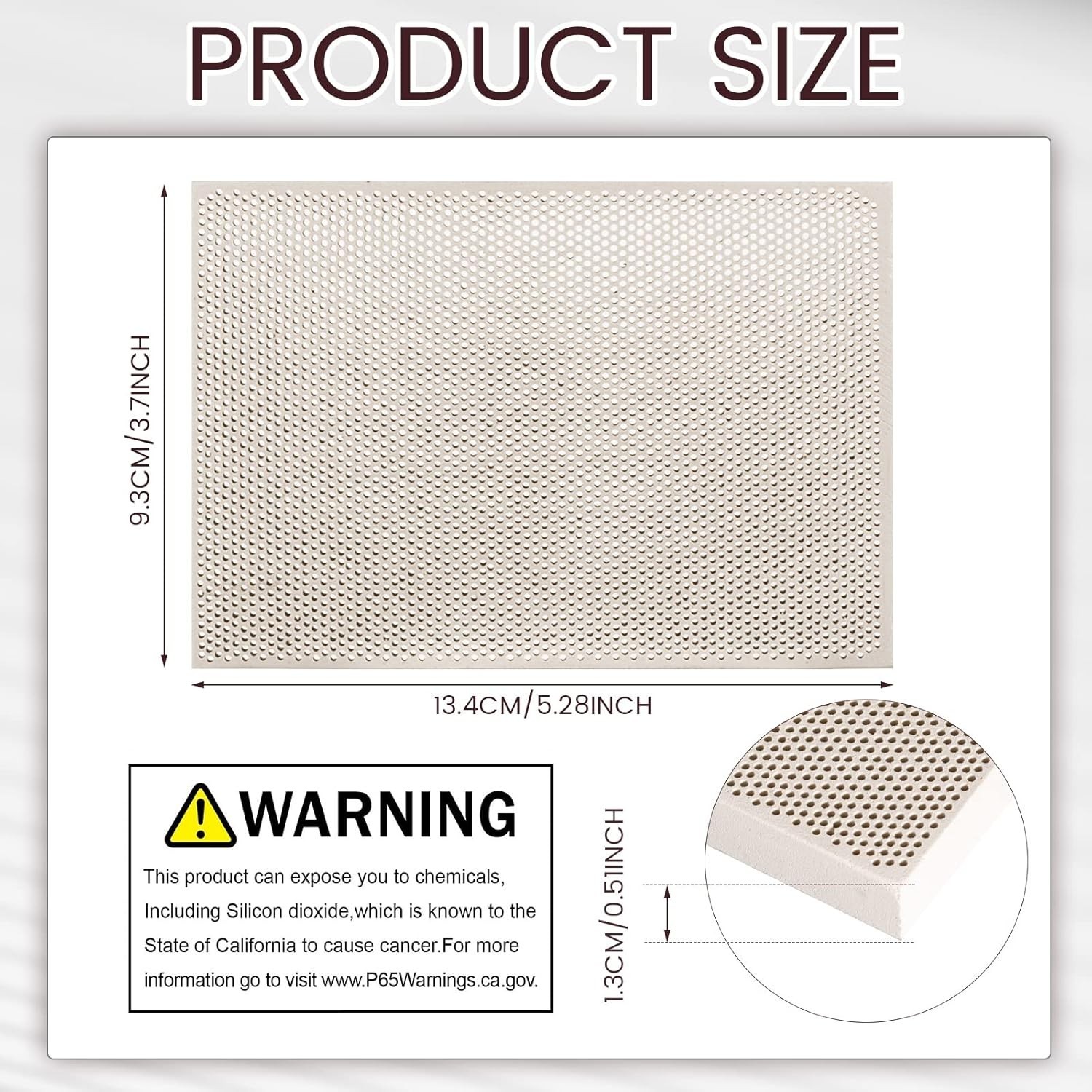 Ceramic Honeycomb Soldering Board Set – Heat Proof Mat for Jewelry Making Tools