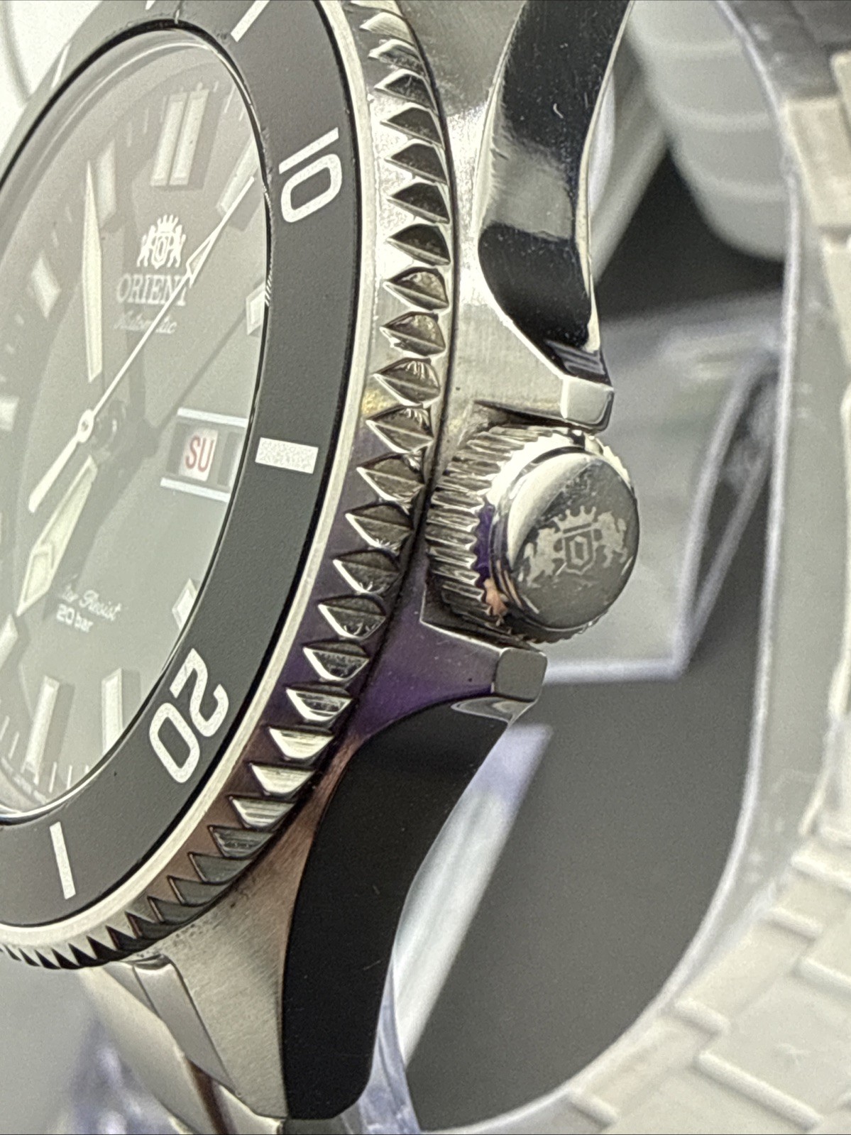 Orient Men’s Kanno Blue Dial Diver Automatic Watch 200m