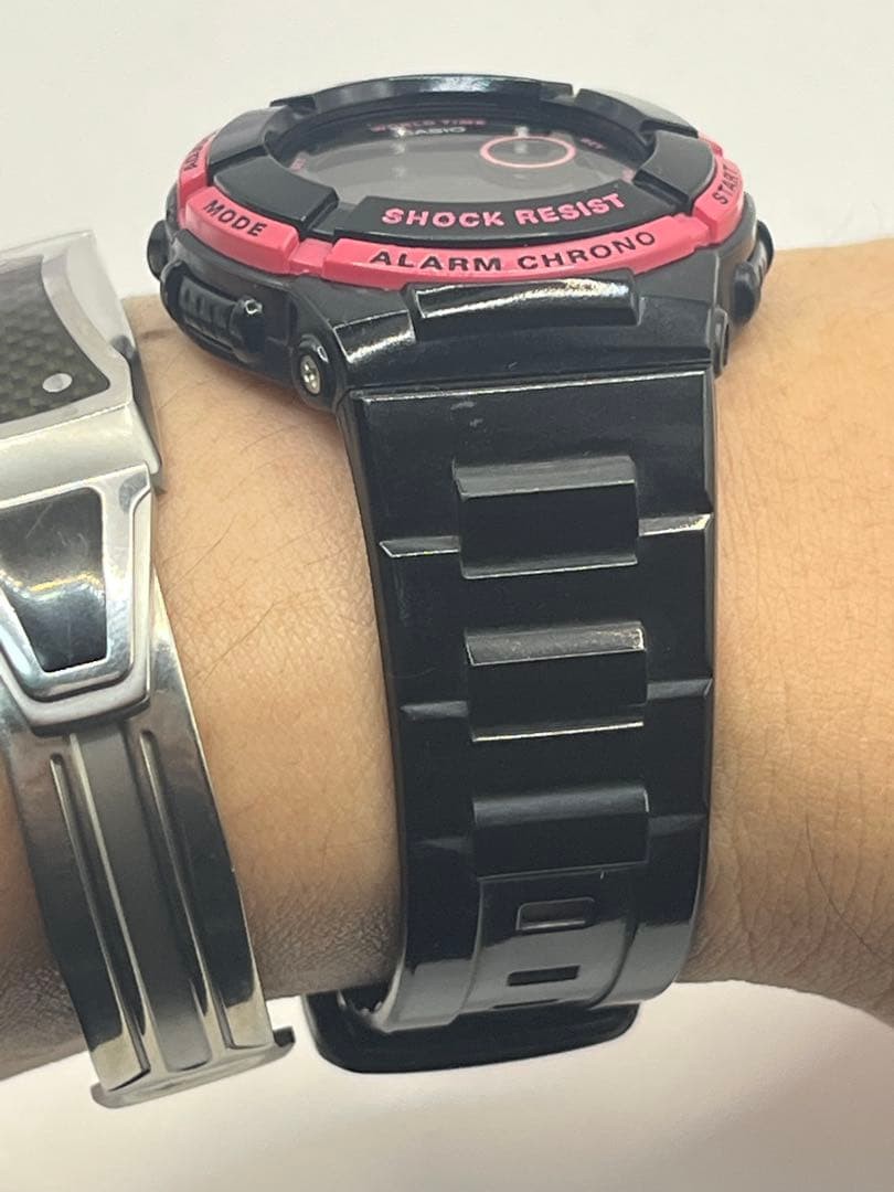 CASIO Baby-G BGD-120, reverse LCD display, battery replaced, excellent condition