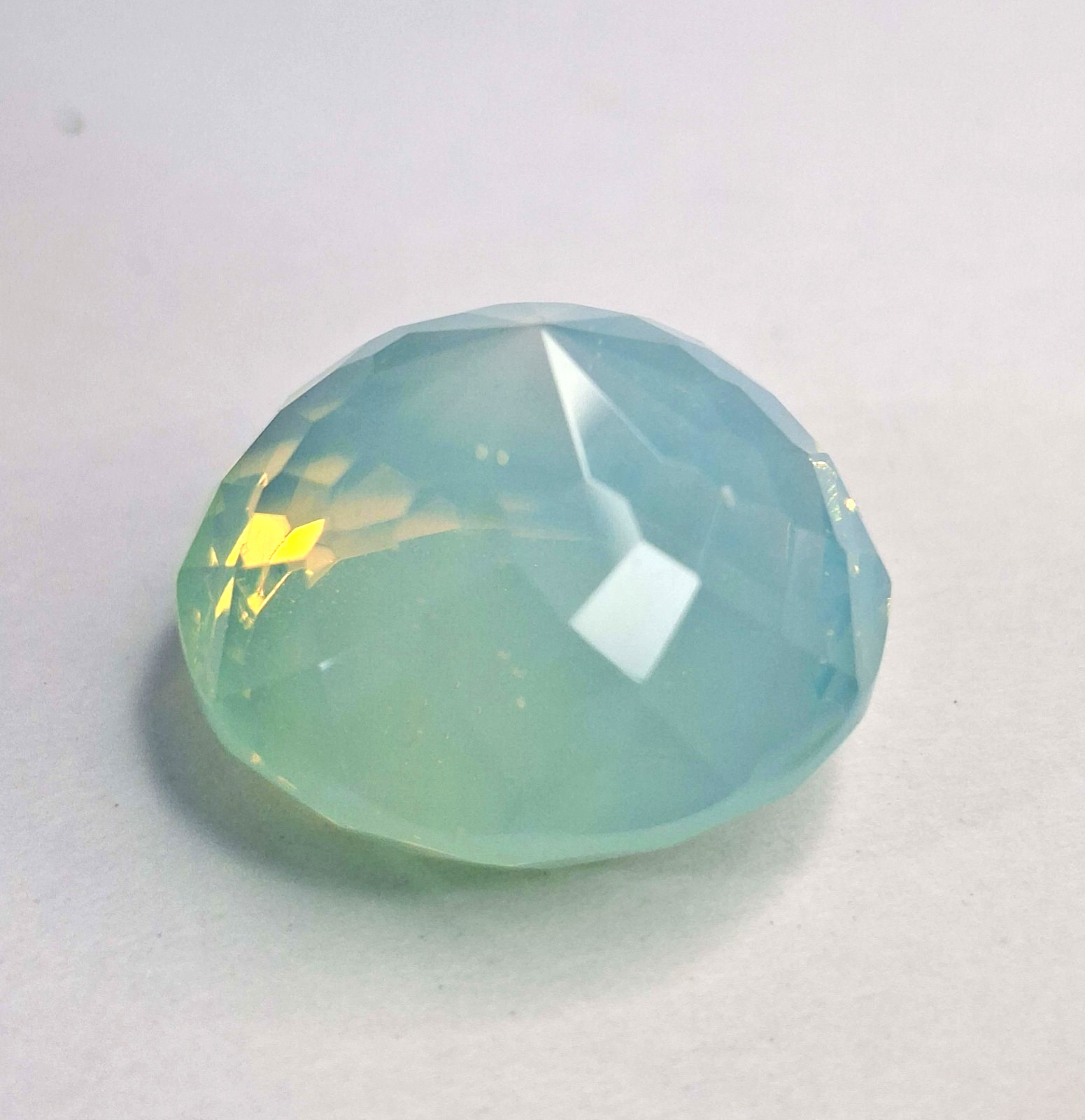 Neon Welo Opal Round Cut 58-60 Ct Loose Natural Certified Gemstone SB1155