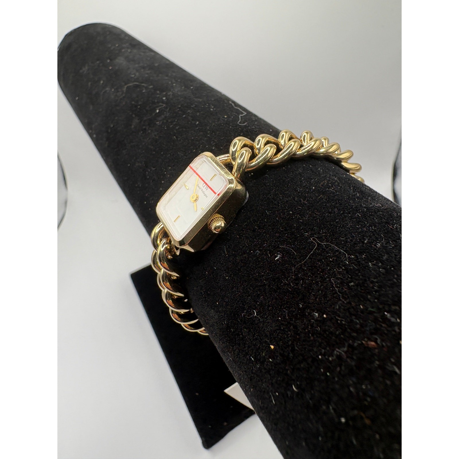 Daniel Wellington Jolie Chain Bracelet Watch, 15.4mm x 18.2mm Nwt Gold