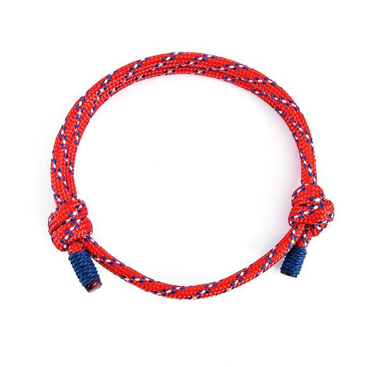 Men’s Paracord Bracelet – Adjustable Nautical Survival Rope Pulsera Gift