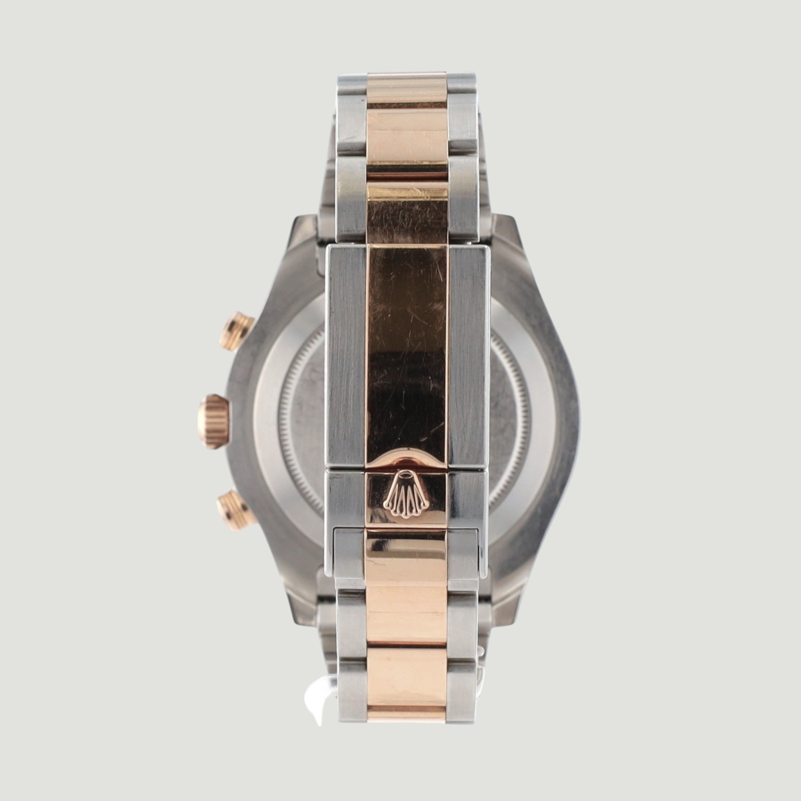 Rolex Yacht-Master II 116681 44mm White Dial 18K Rose Gold Steel Automatic Watch