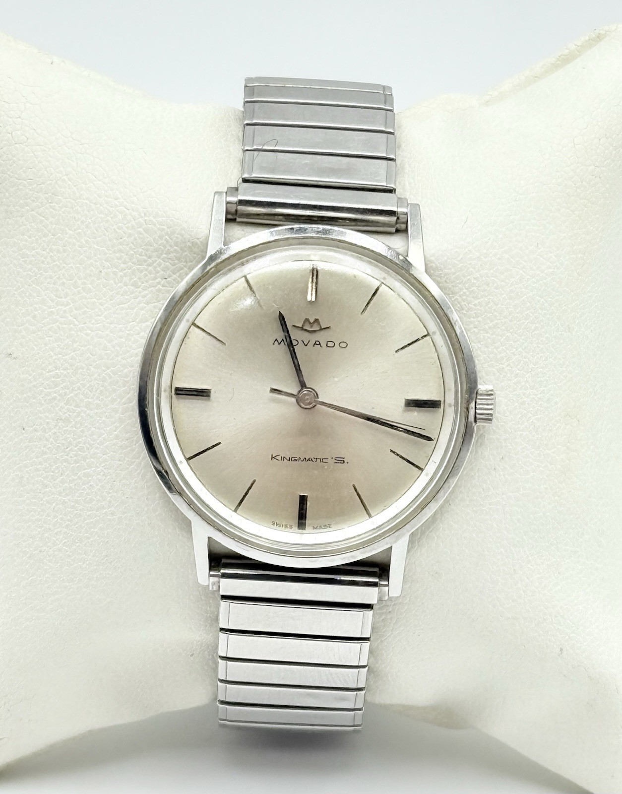 Vintage Movado Kingmatic Sub-Se Men’s Automatic Watch 28 Jewels 34mm