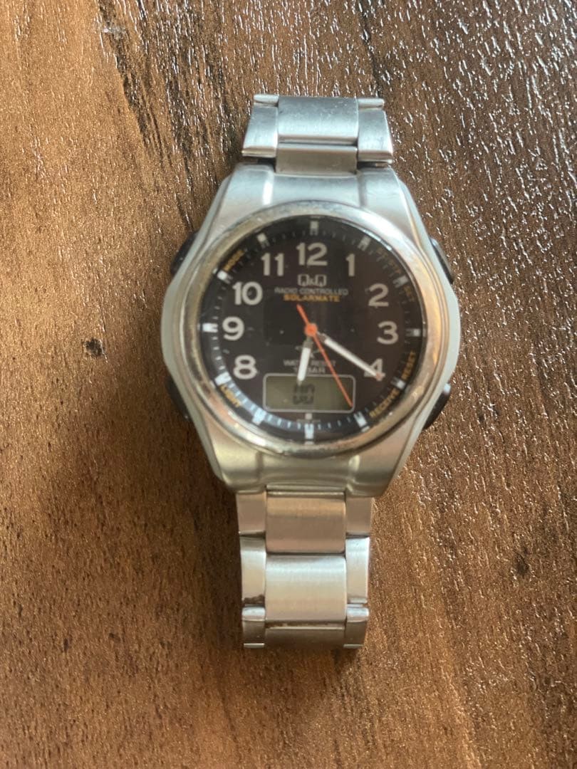 Citizen Q&Q Radio-Controlled Solar Watch UP08 nu