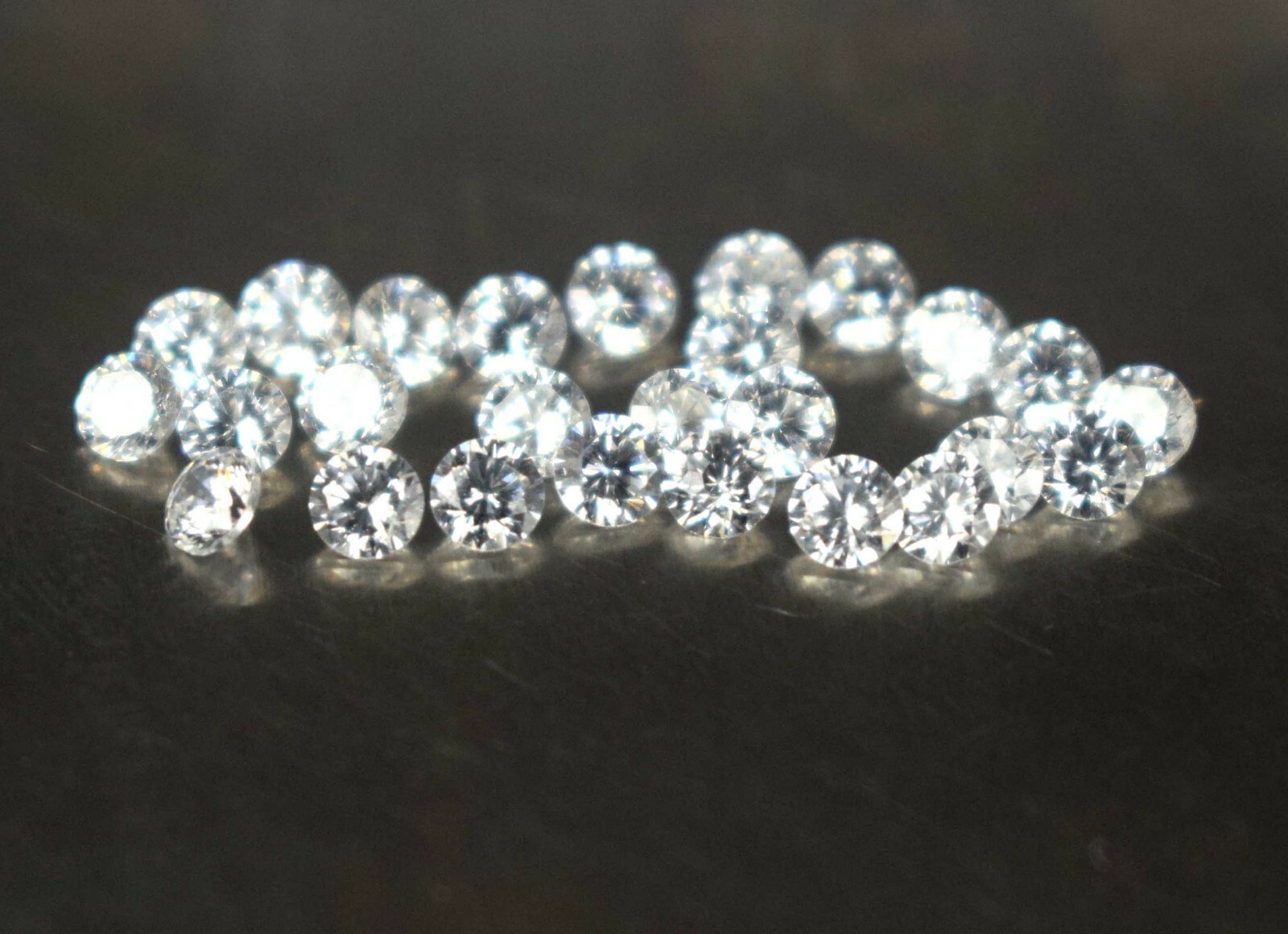 Natural White Sapphire 25 Pcs Round Gemstone 6.25 Ct/3 mm Lot AGI Certified EE35