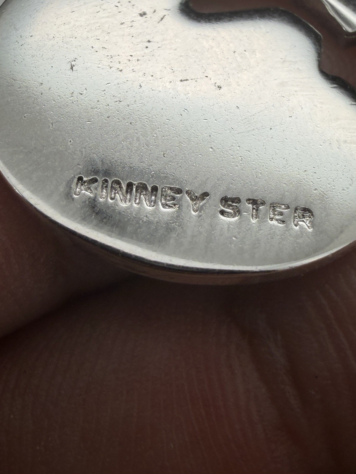 Vintage Underground Atlanta Kinney Sterling Silver Charm Pendant
