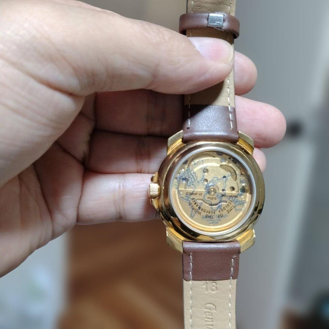 Bulova x Benetton Automatic Men’s Watch See-through Back Used