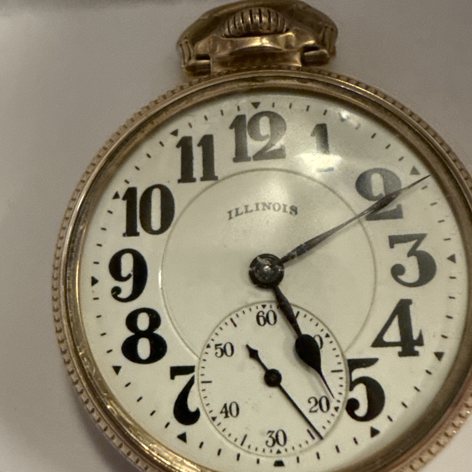 1927 Beautiful ILLINOIS Grade Bunn Special 60 Hour Sz16s 21Jewel Bunn S. Case