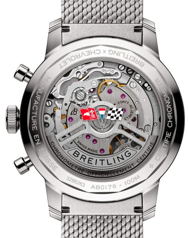 Breitling Top Time Chevrolet Corvette Red Dial 41mm Men’s Watch AB01761A1K1A1