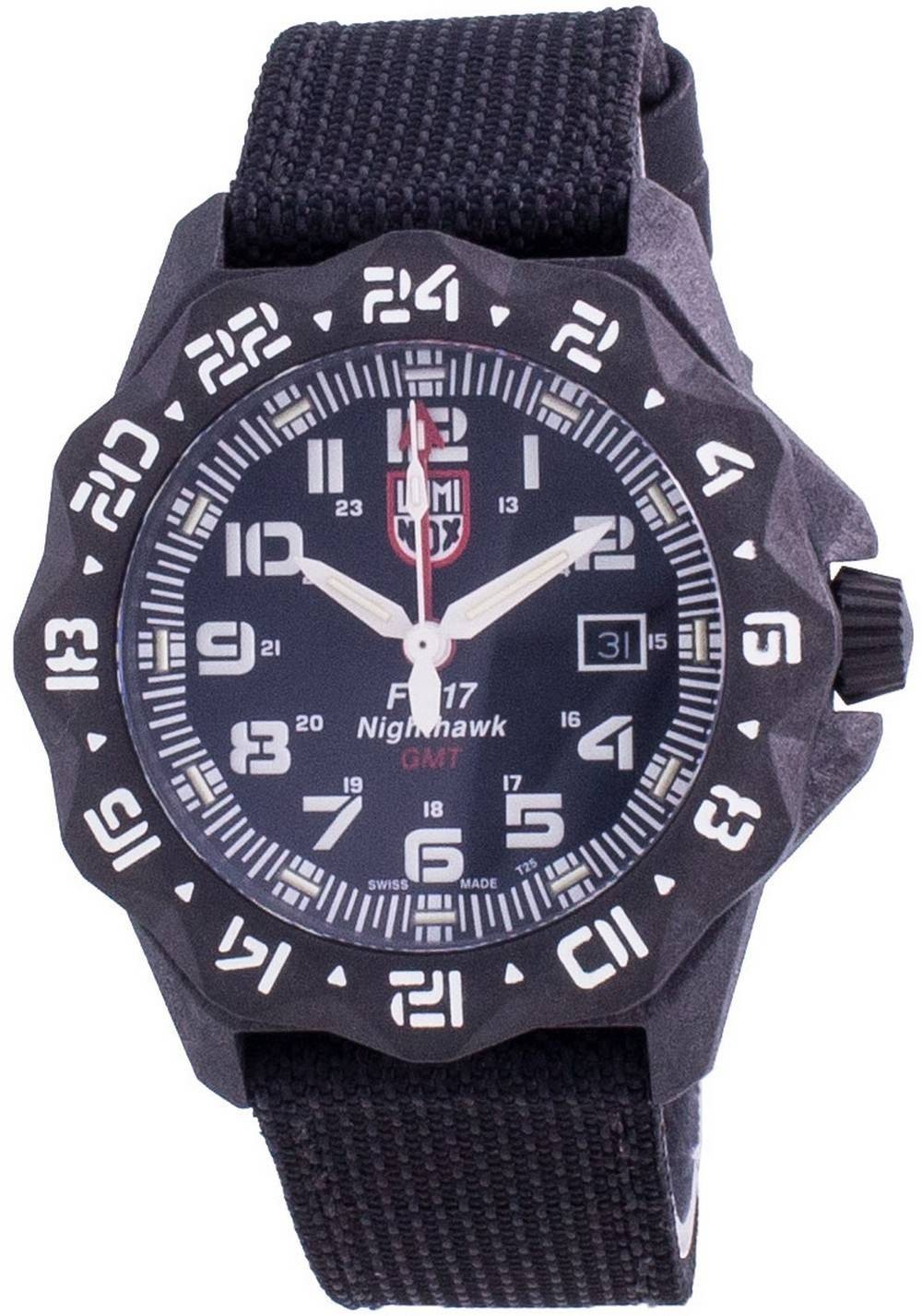 Luminox F-117 Nighthawk Divers Black Dial Quartz XA.6441 200M Mens Watch
