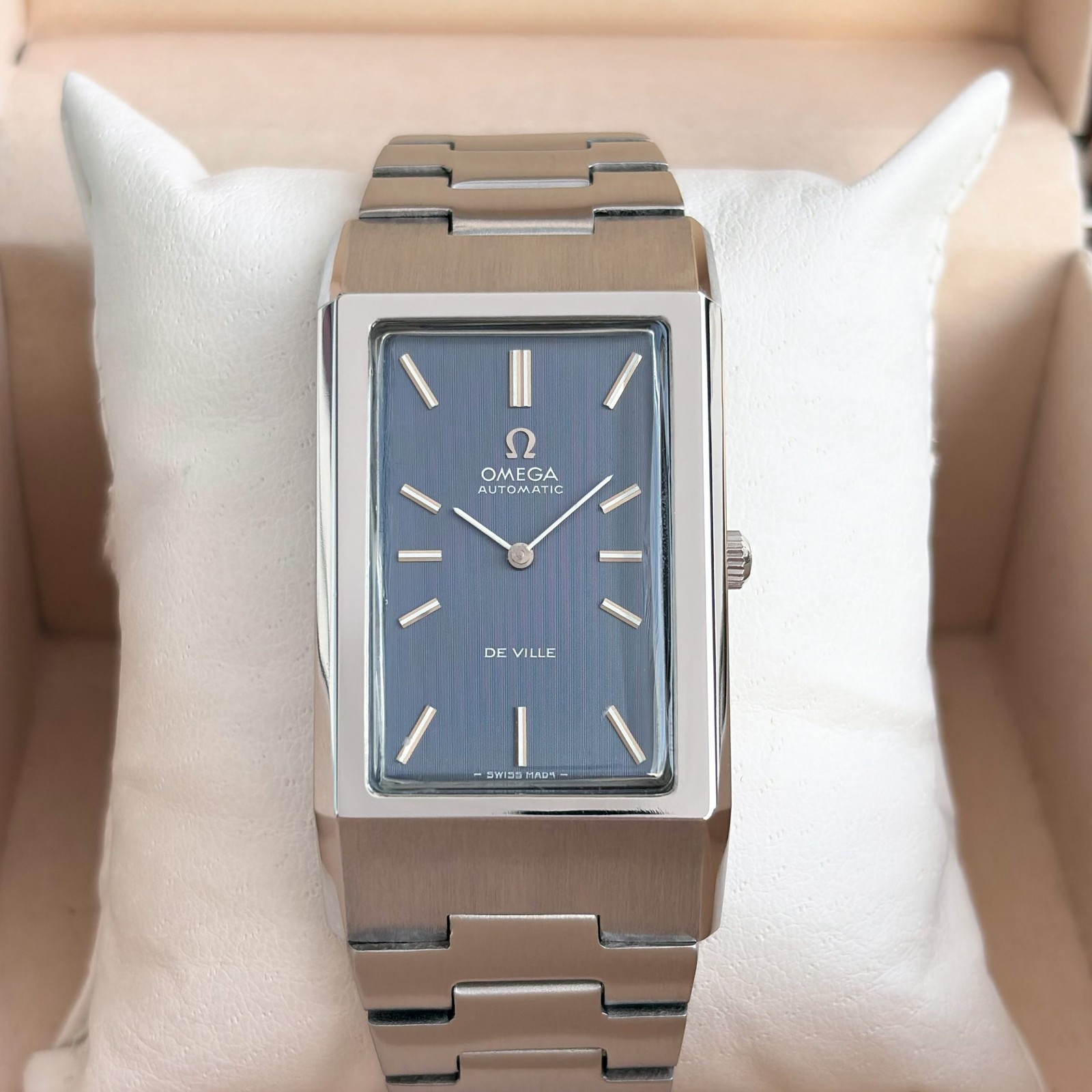 Omega De Ville Tank Jumbo 27mm Automatic 155.007 from 1972 Steel Cal. 684