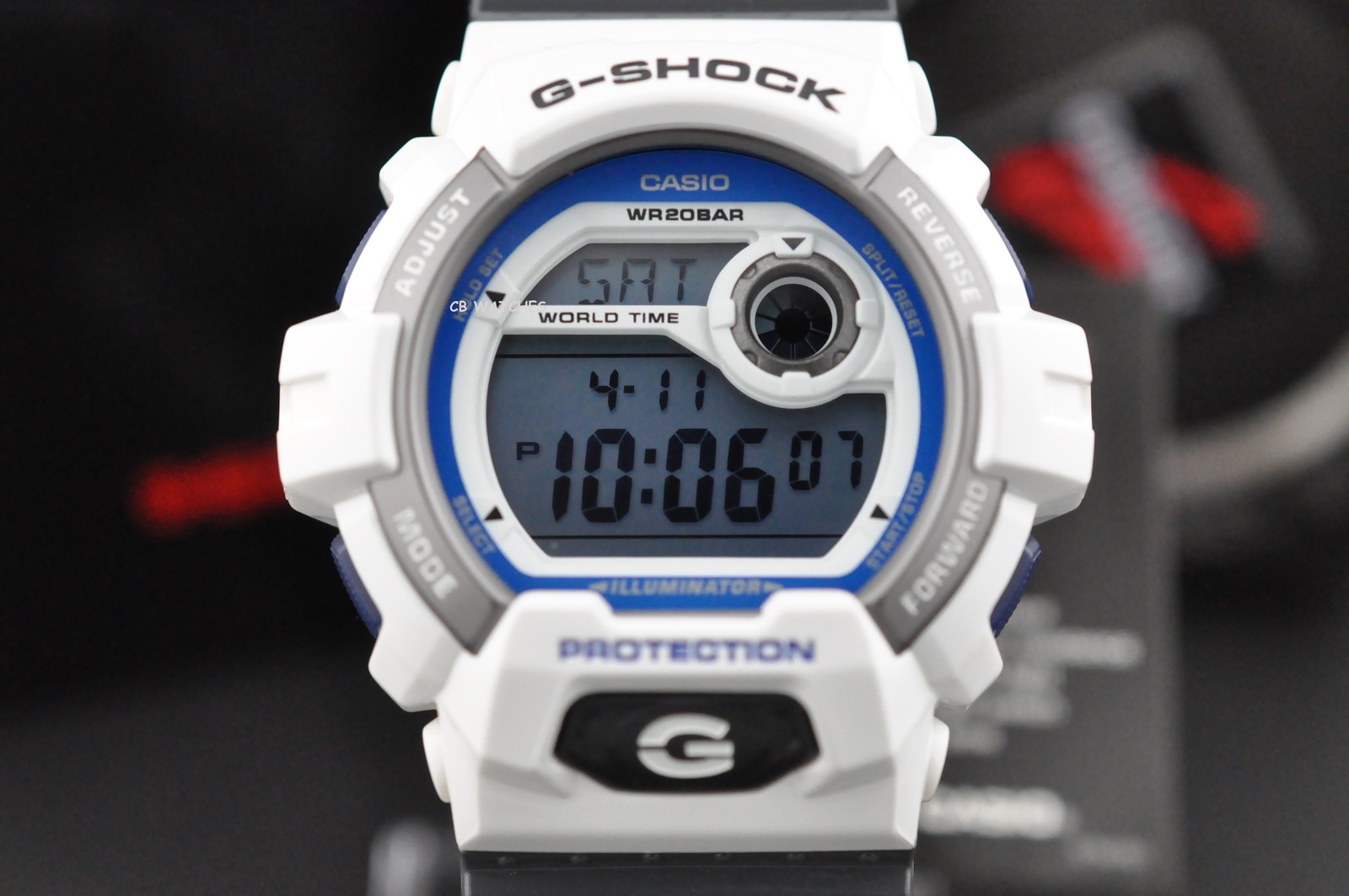 Rare Casio G-SHOCK G-8900SC-7 Classic Series Men White Digital Watch