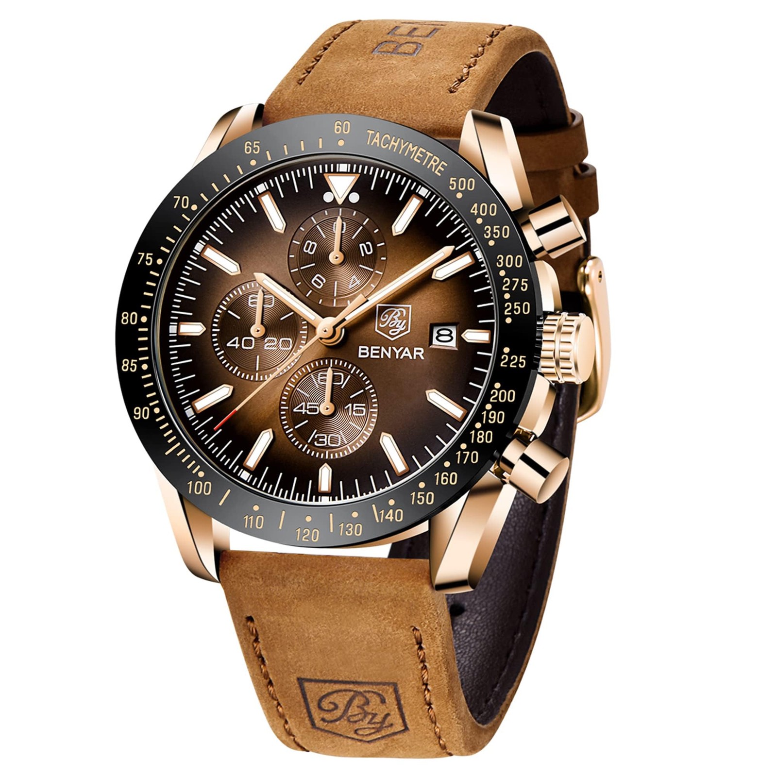 Watch for Men Analog Quartz Watch Waterproof Luminous Designer Mens Wrist Wat…