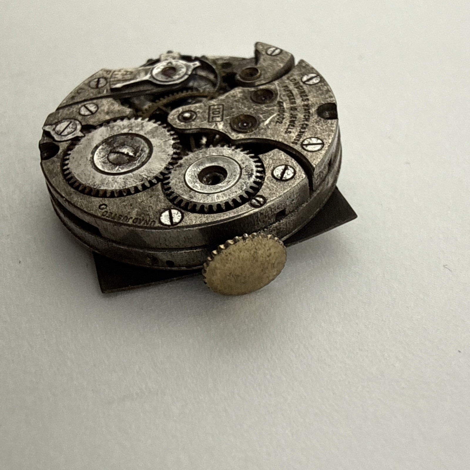 Vintage Longines Cal10L Wristwatch Movement – As Is For Parts