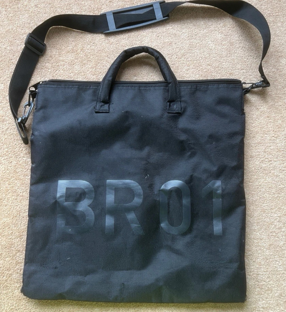 Bell & Ross BR01 Large Black Pilots Flight Bag. Rare Item!