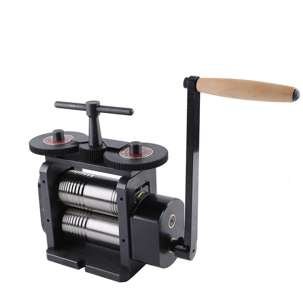 Manual Combination Rolling Mill Machine Jewelry Metal Tools Equipments 110/130mm