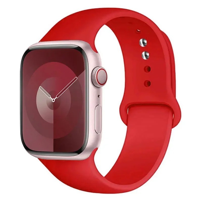 For Apple Watch Silicone Band Strap Series SE 1 2 3 4 5 6 7 Sports 38/40/42/44mm