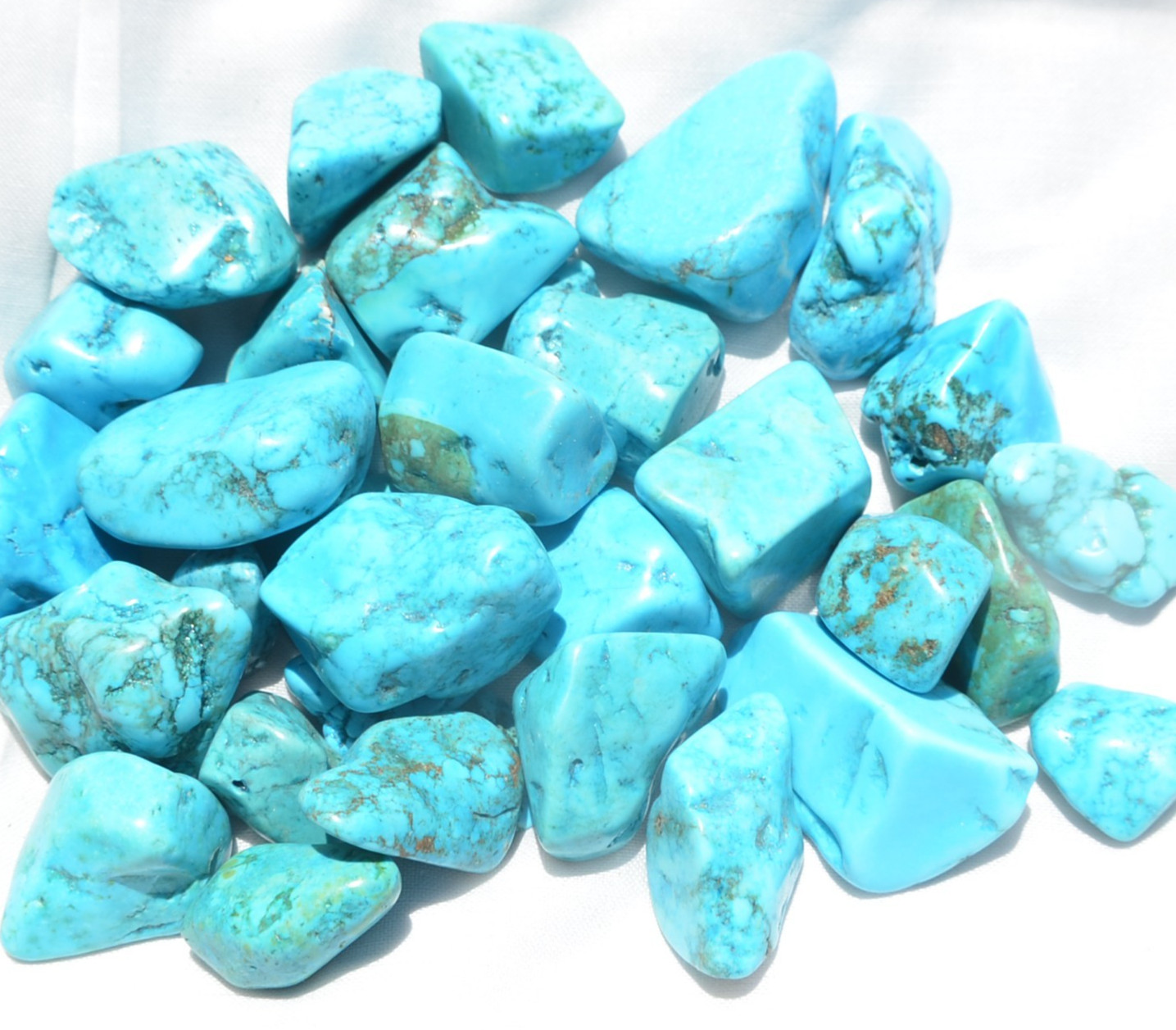SLEEPING BEAUTY TURQUOISE NUGGETS ROUGH – 1/4 POUND LOTS – VERY HIGH QUALITY