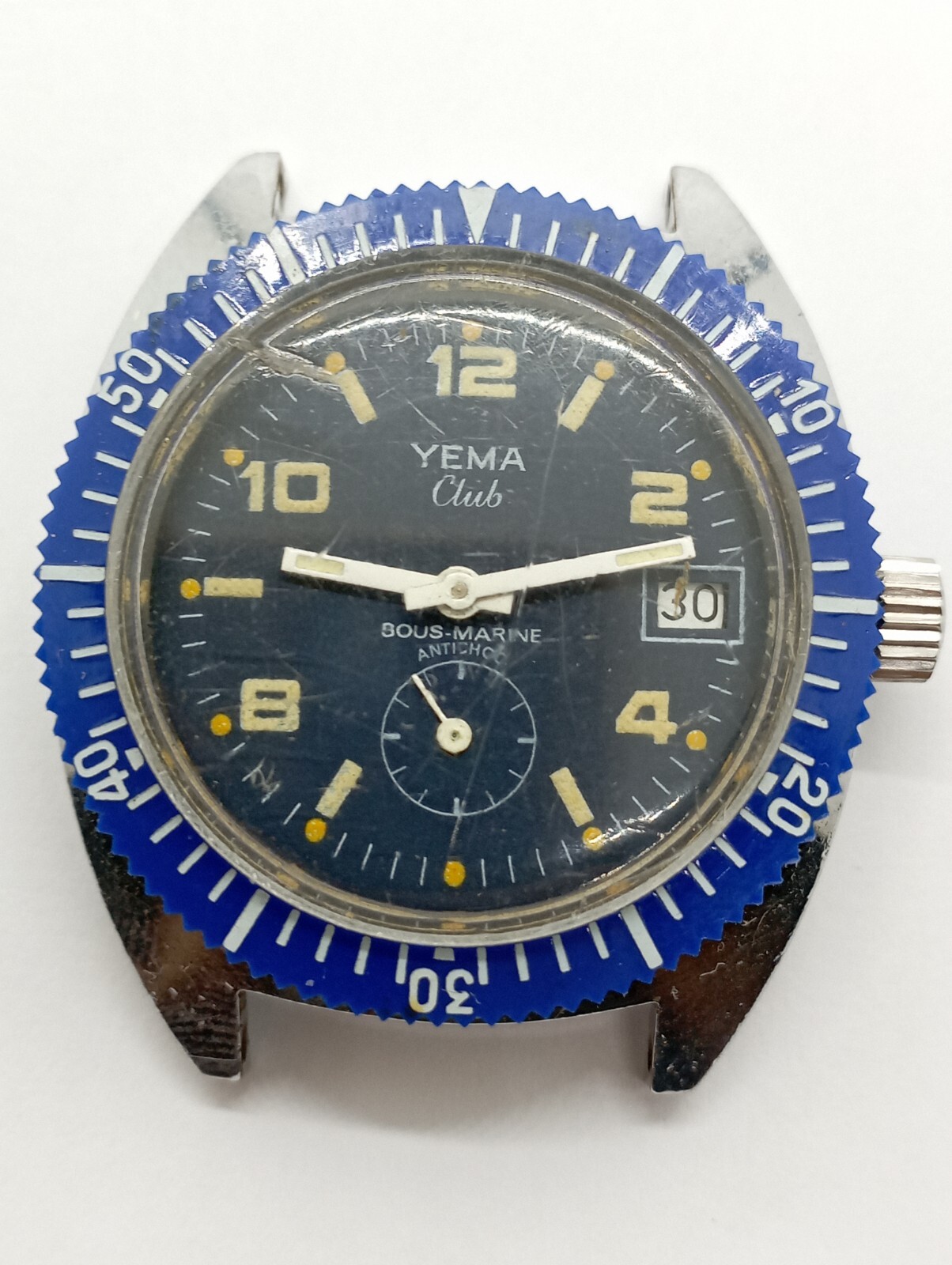 Vintage Skin Diver YEMA CLUB SOUS – MARINE cal. FE 233-69-E21 Working Watch