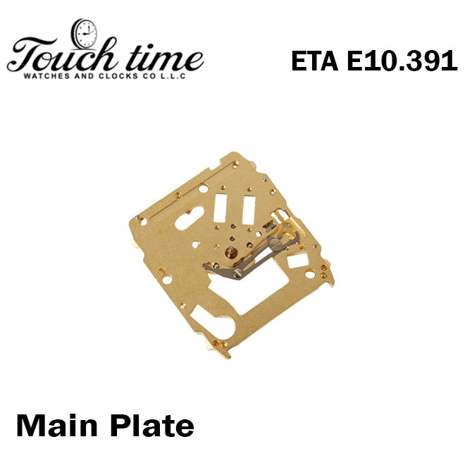 Main Plate For Movement ETA E10.391-Swiss Made-Part Number:100
