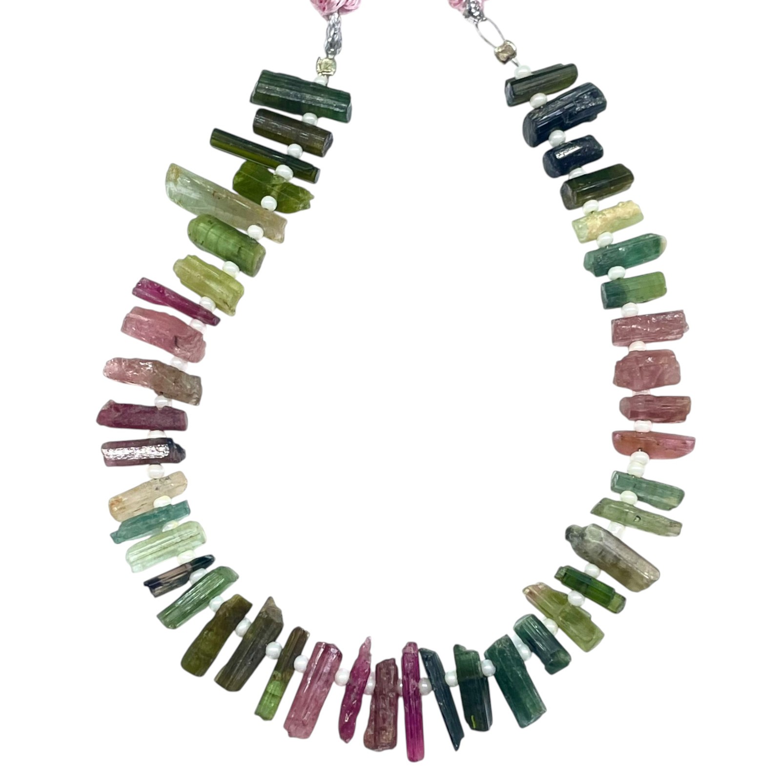 Natural Tourmaline 8-16mm Multi Color Drilled Rough Stick Loose Gemstones Lot