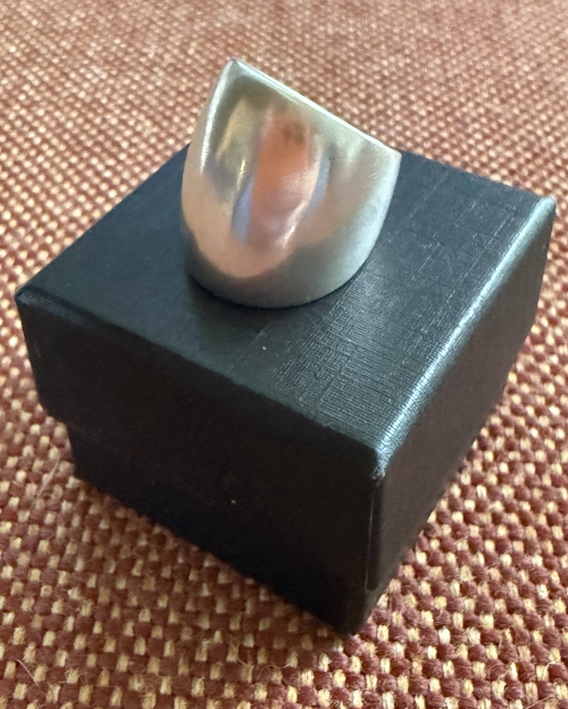 Sarah McGuire Studio Silver Sleeve Ring Size 5.5-6