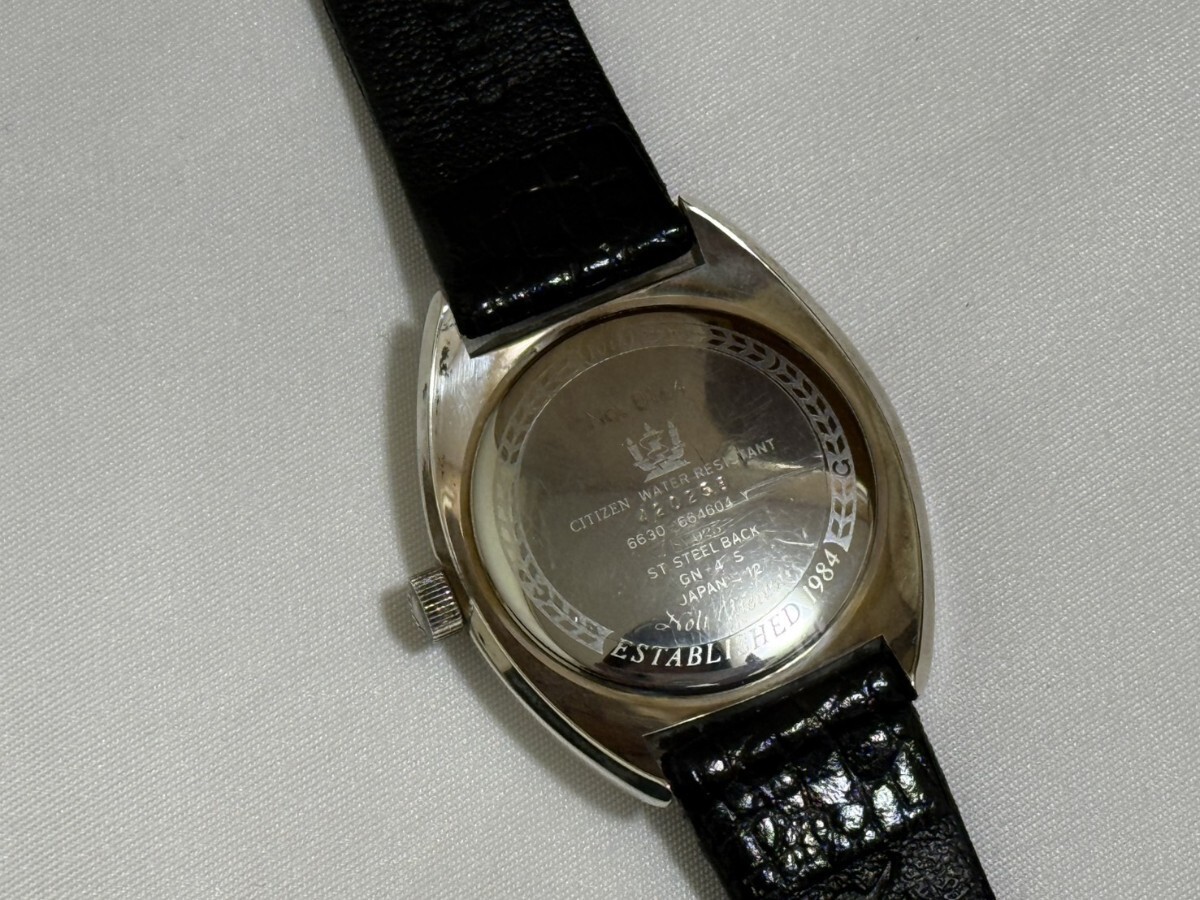 CITIZEN CLUB LAMER 10th silver pure watch