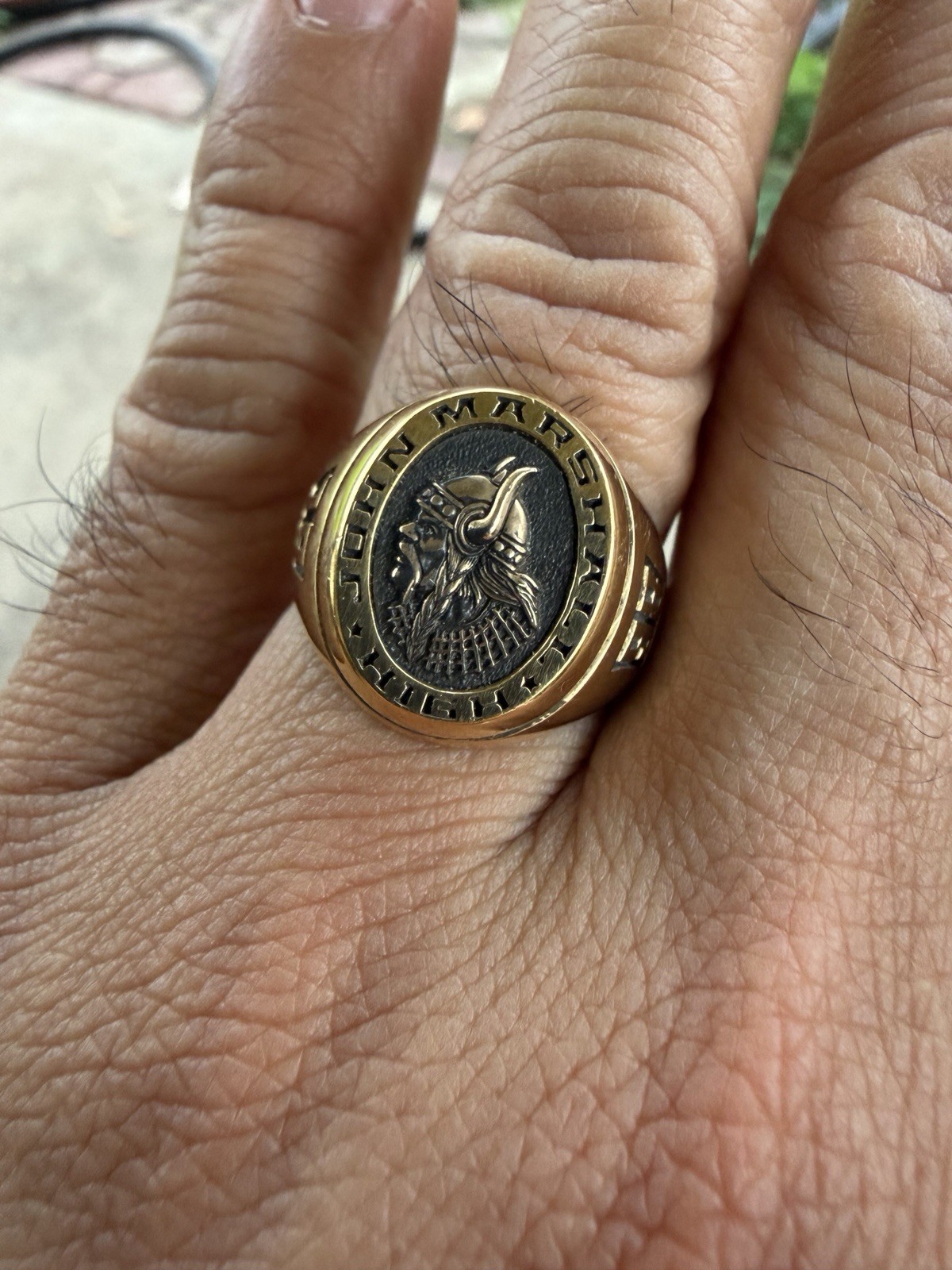 John Marshall High School Class Ring