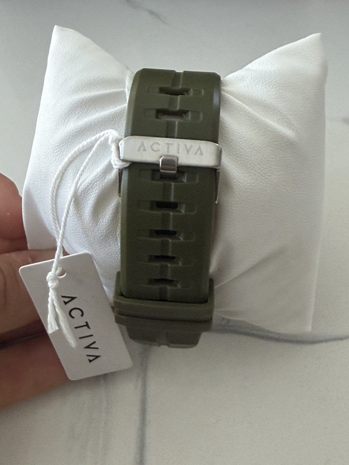 Activa Spry X Invicta Digital Essentials Men 53mm ABS Army Green ACW2583-005 NEW