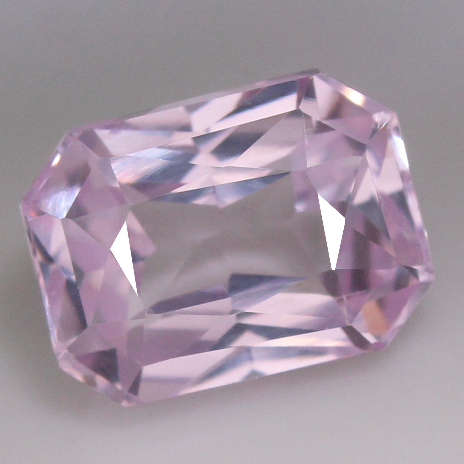 Natural 11.70 Ct Certified Brazil Pinkish Morganite 14×10 MM Emerald Gemstone