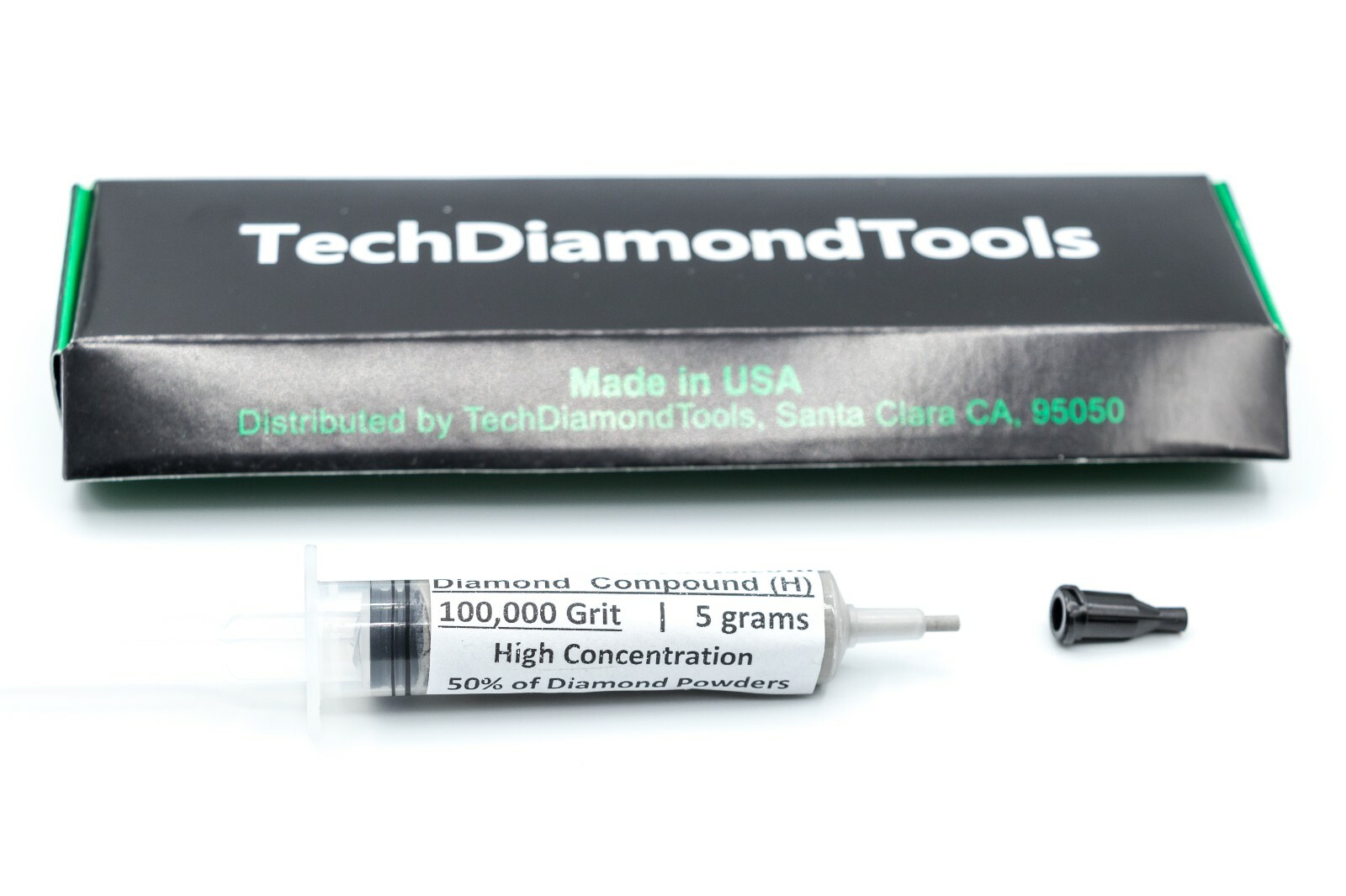 Diamond Polishing Paste 100,000 Grit 0-0.25 Micron (H) 50% Concentration, 5 Gram