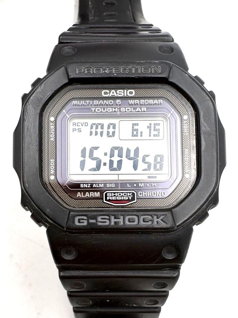 Casio G-Shock GW-5000 Digital Watch 40mm Black Rugged From Japan