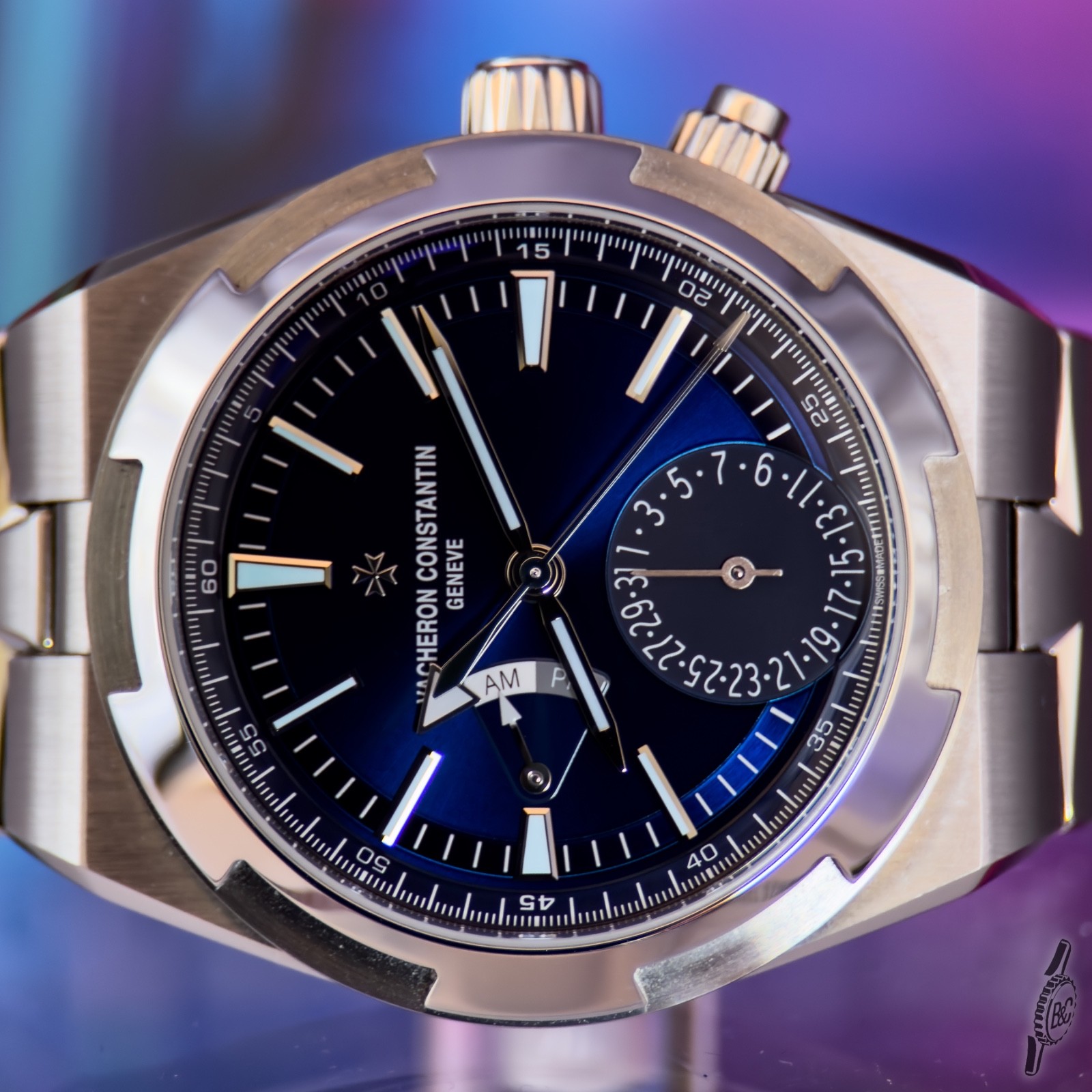 | IN STOCK | 2025 Vacheron Constantin Overseas Blue Watch – 4500V/110A-B128