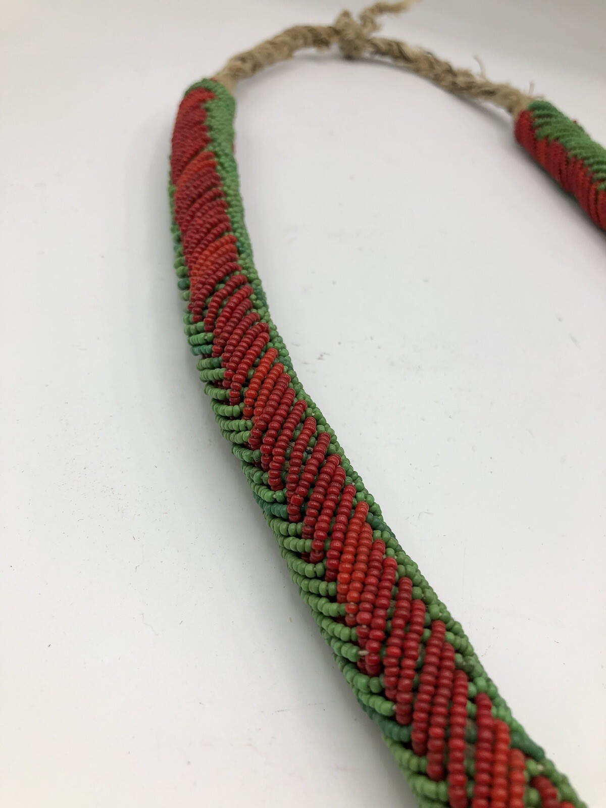 Maasai Kenya African Jewelry Rope Beaded Necklace