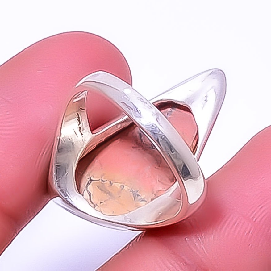 Solitaire Malingano Jasper – Indonesia 925 Silver Jewelry Ring s.9 T33 A318