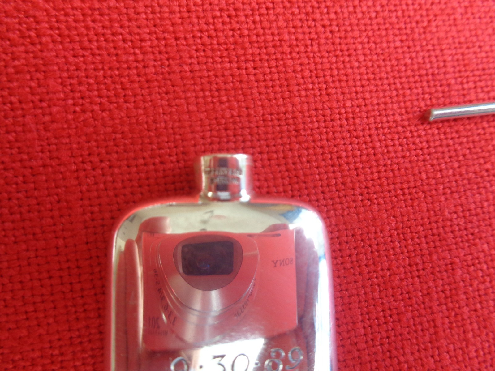 Tiffany & Co. Sterling Silver Miniature Perfume Flask 15.5G