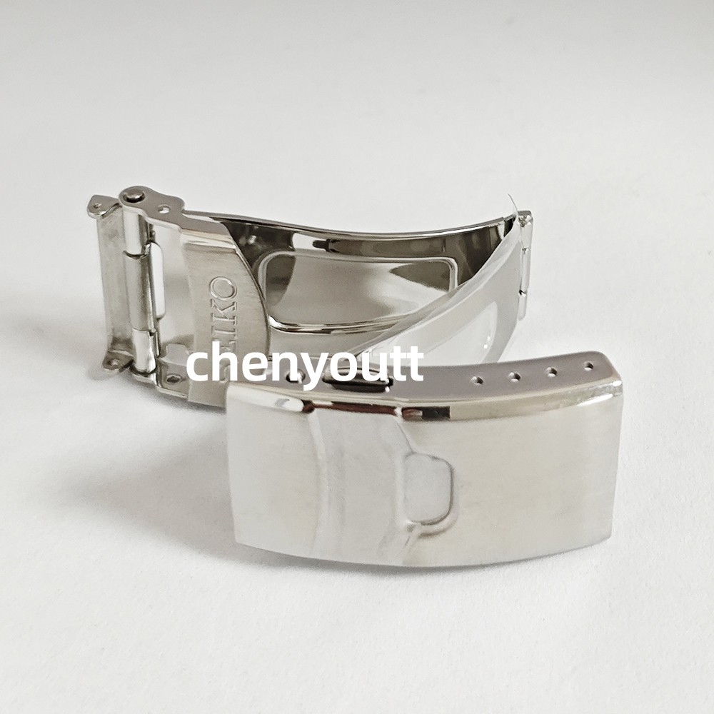 Replacement 16mm 18mm 20mm Watch Buckle Stainless Steel Seiko Watch Band Clasp