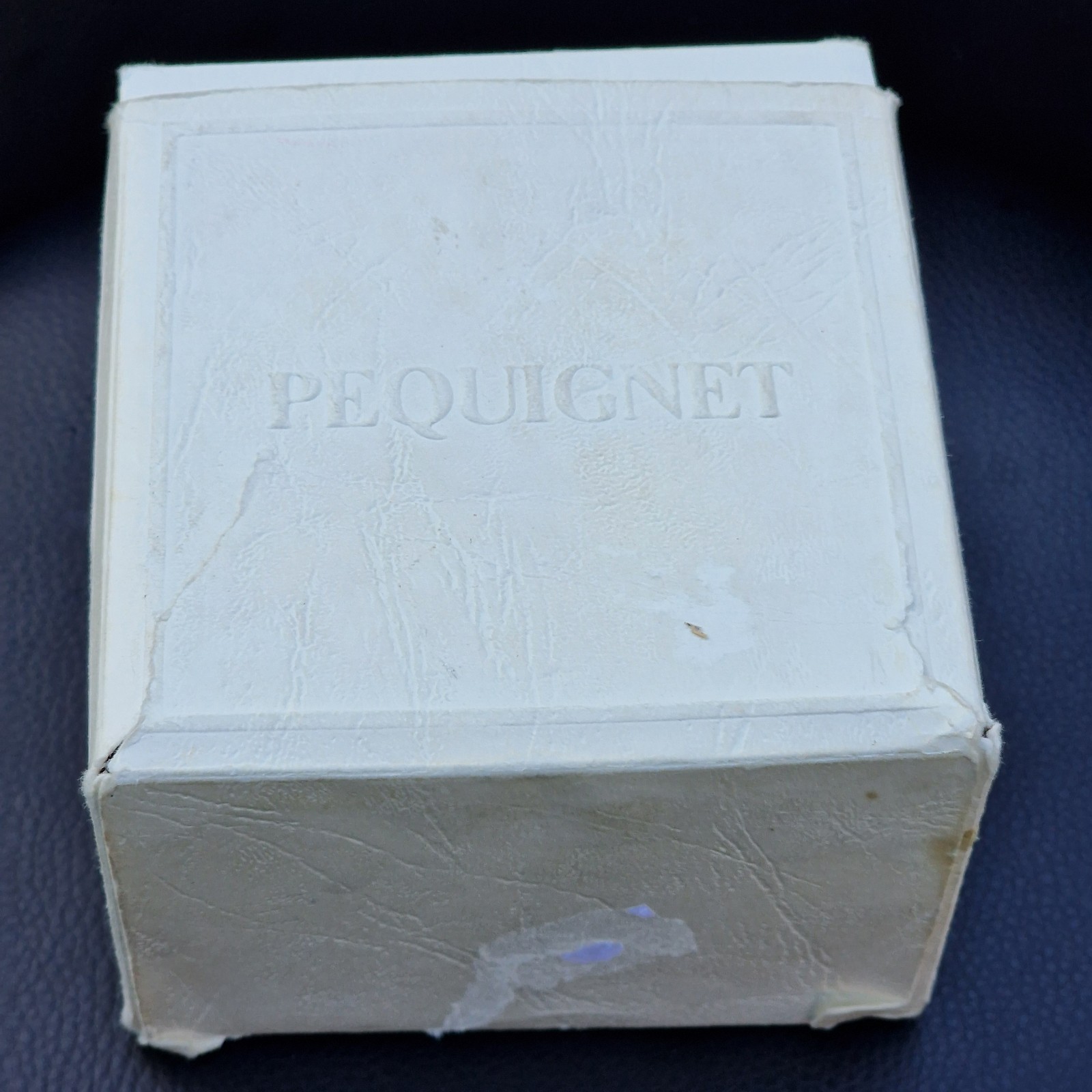 Gents EMILE PEQUIGNET Morea Date & Day Quartz watch, Box and papers, 33mm.