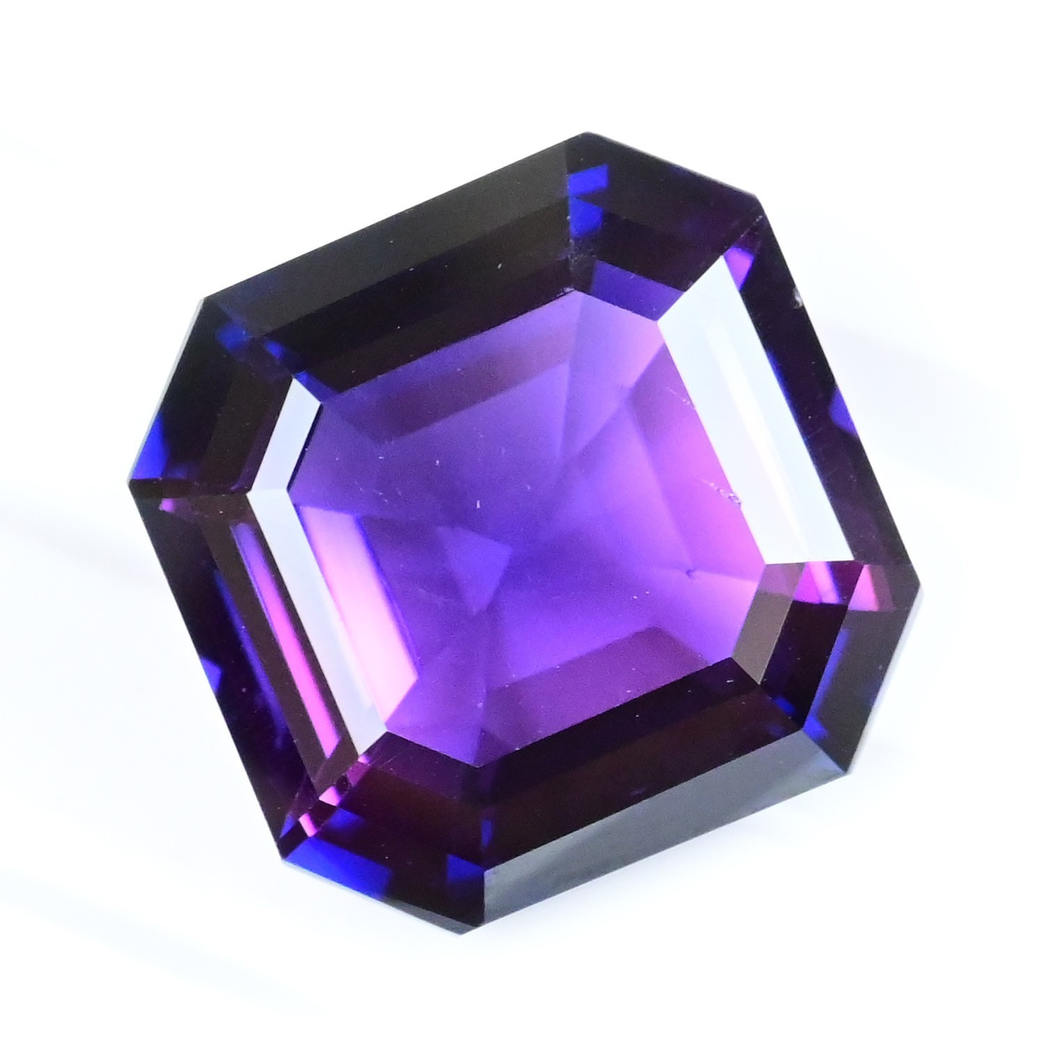 32.05 Ct Natural Purple Blue Montana Sapphire Flawless Certified Loose Gemstone