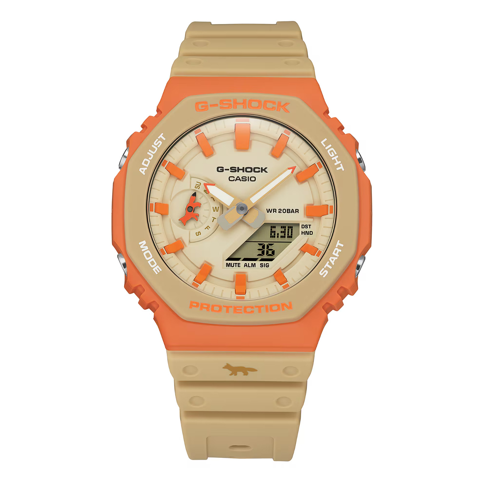 CASIO G-SHOCK x MAISON KITSUNE GA-2110MK-5AJR 2100 Series Japan New
