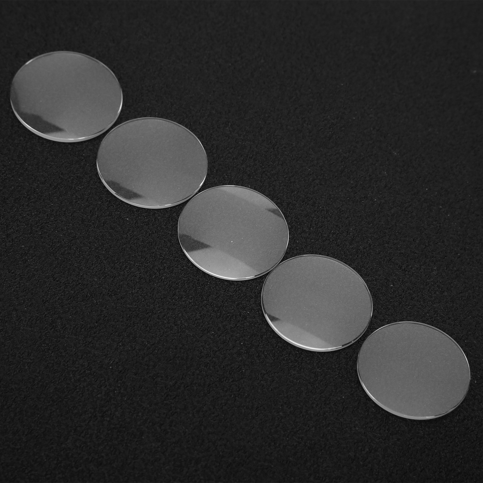 5PCS 25.5mm-27.5mm Single Dome Sapphire Watch Crystal Glass 1.7mm Thickness❀